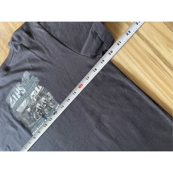 Harley-Davidson® Women's Summer Journey V-Neck Short Sleeve T-Shirt, Black - Picture 5 of 6